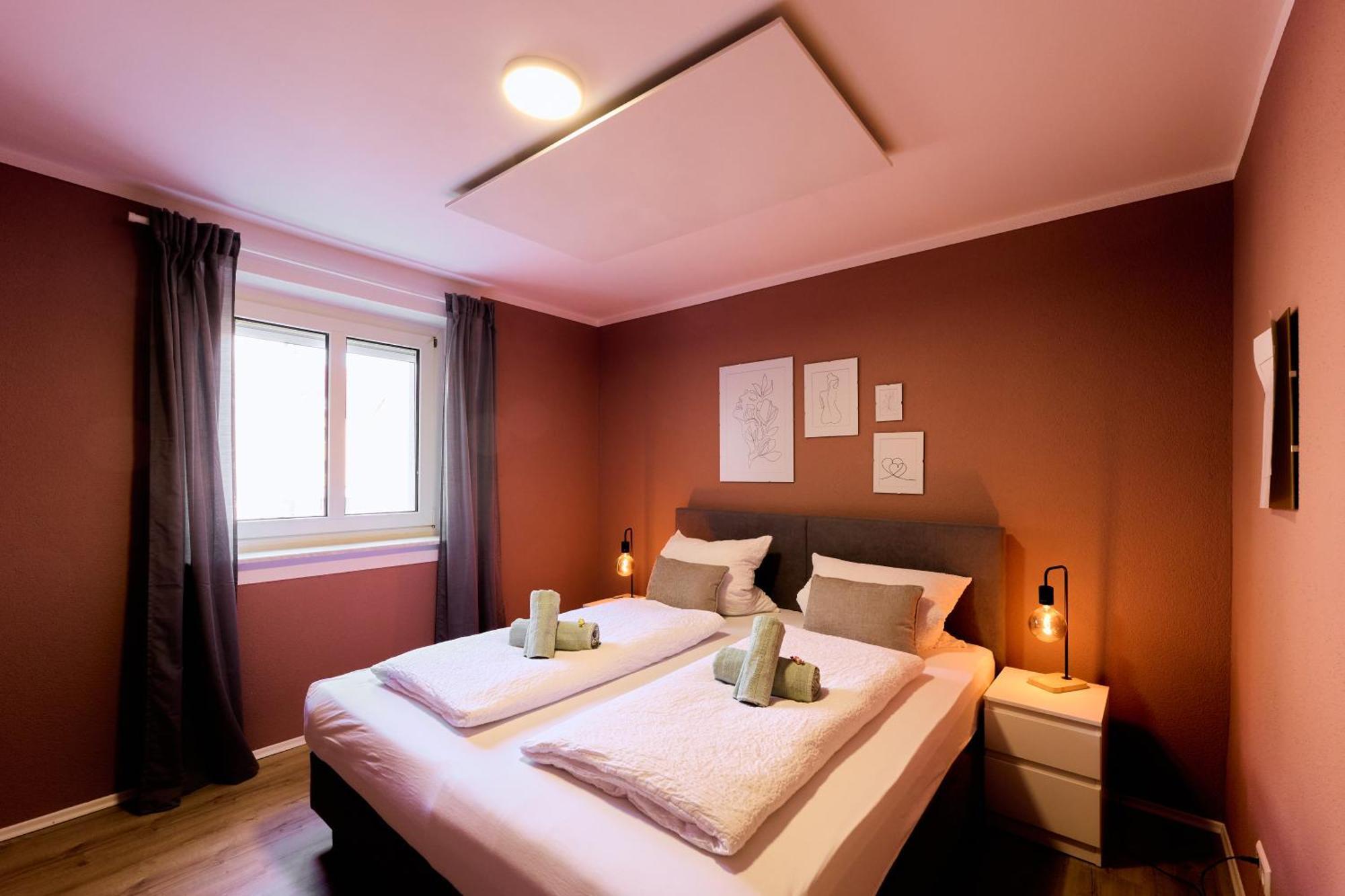 Dreams, 3 Schlafzimmer, Parkplatz, Stadtzentrum Neu-Ulm Kültér fotó