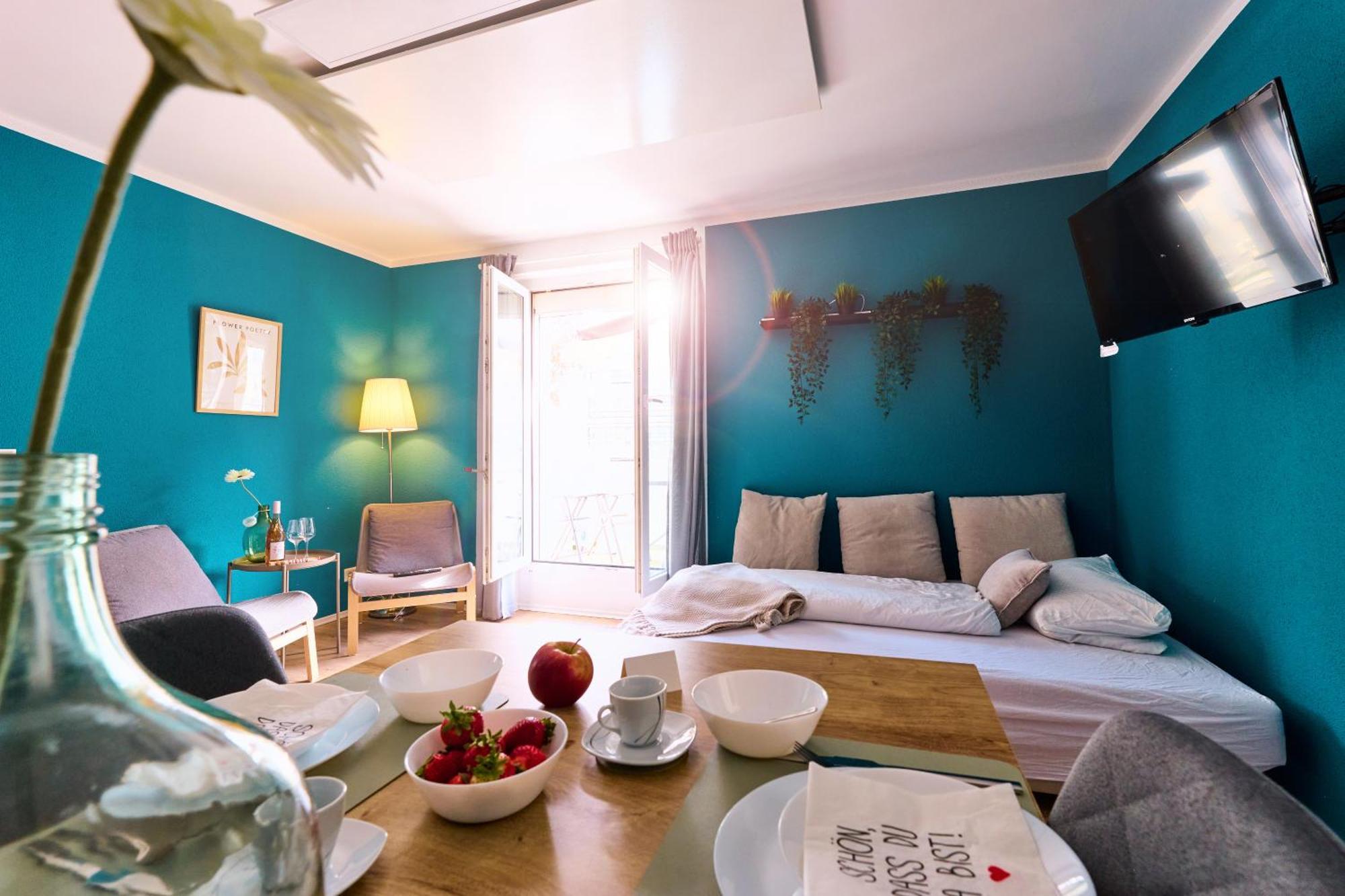 Dreams, 3 Schlafzimmer, Parkplatz, Stadtzentrum Neu-Ulm Kültér fotó