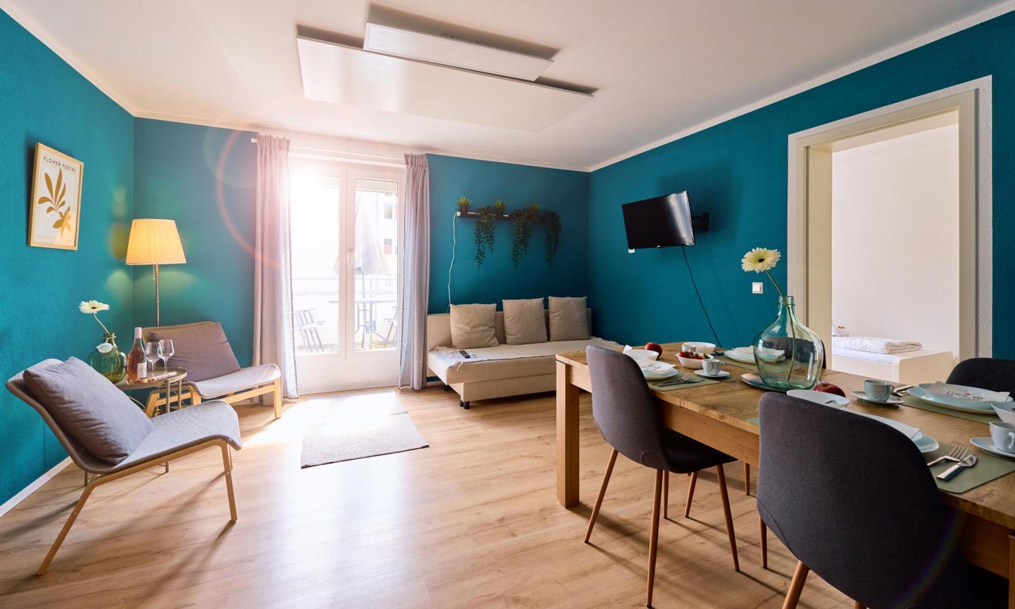 Dreams, 3 Schlafzimmer, Parkplatz, Stadtzentrum Neu-Ulm Kültér fotó